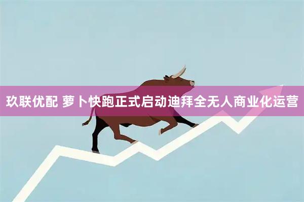 玖联优配 萝卜快跑正式启动迪拜全无人商业化运营
